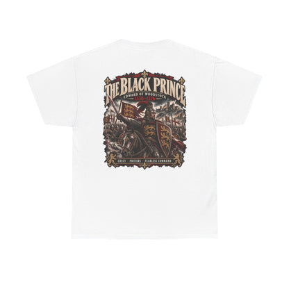 Edward the Black Prince medieval knight T-shirt product mock-up