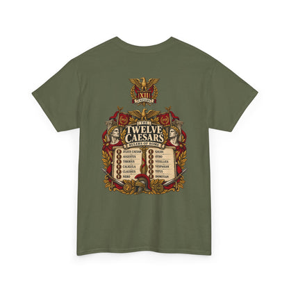 Twelve Caesars Roman history T-shirt – alternate product view 11