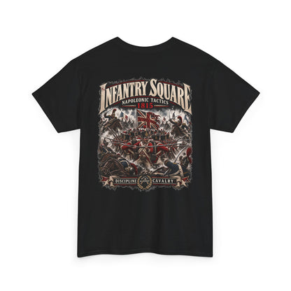 Infantry Square Napoleonic tactics T-shirt product mock-up