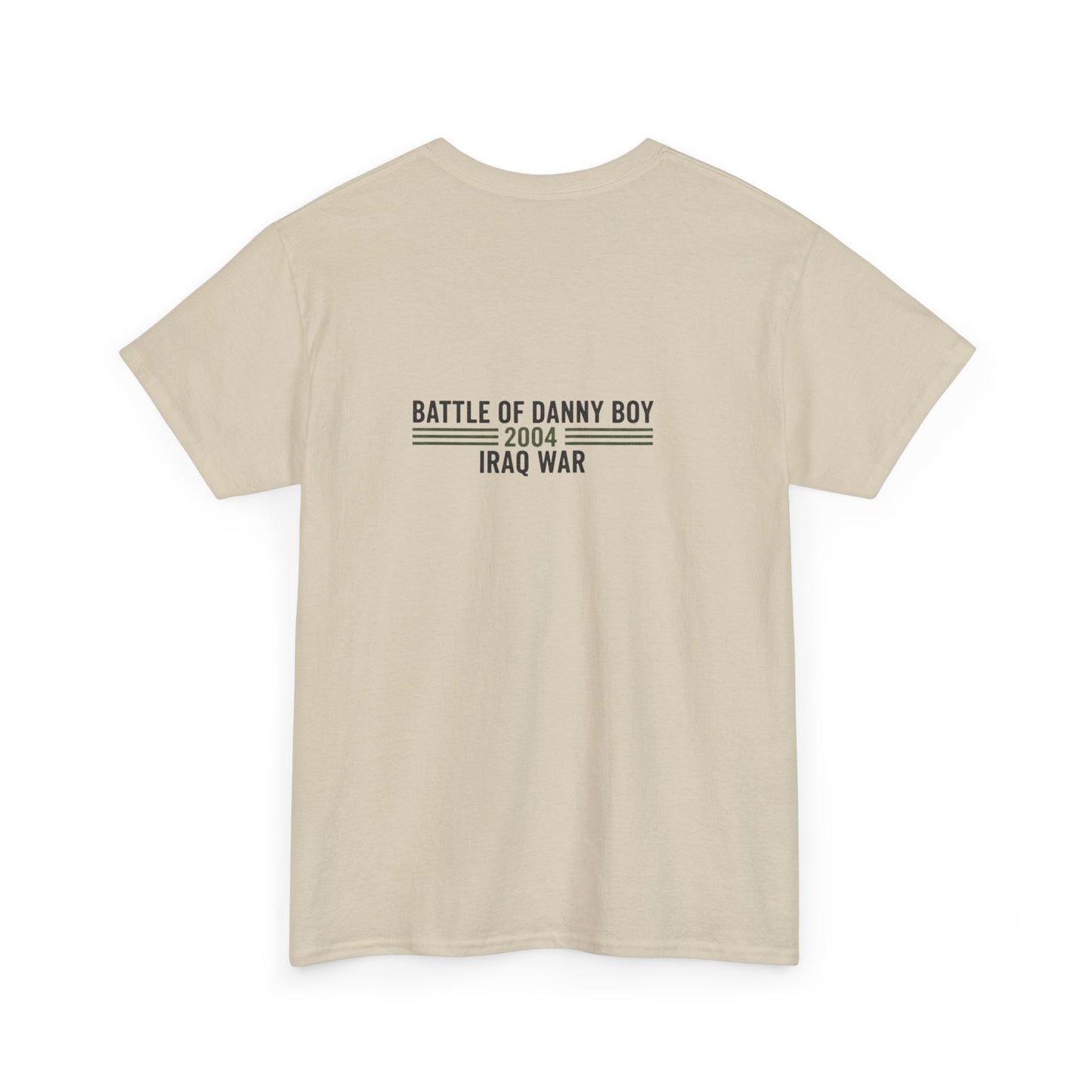 Battle of Danny Boy T-Shirt — Op Telic Iraq 2004 Military Heritage
