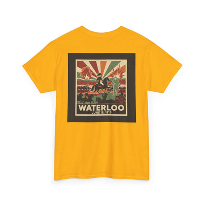 Waterloo 1815 Vintage Poster T-Shirt – Napoleonic Battle History Tee