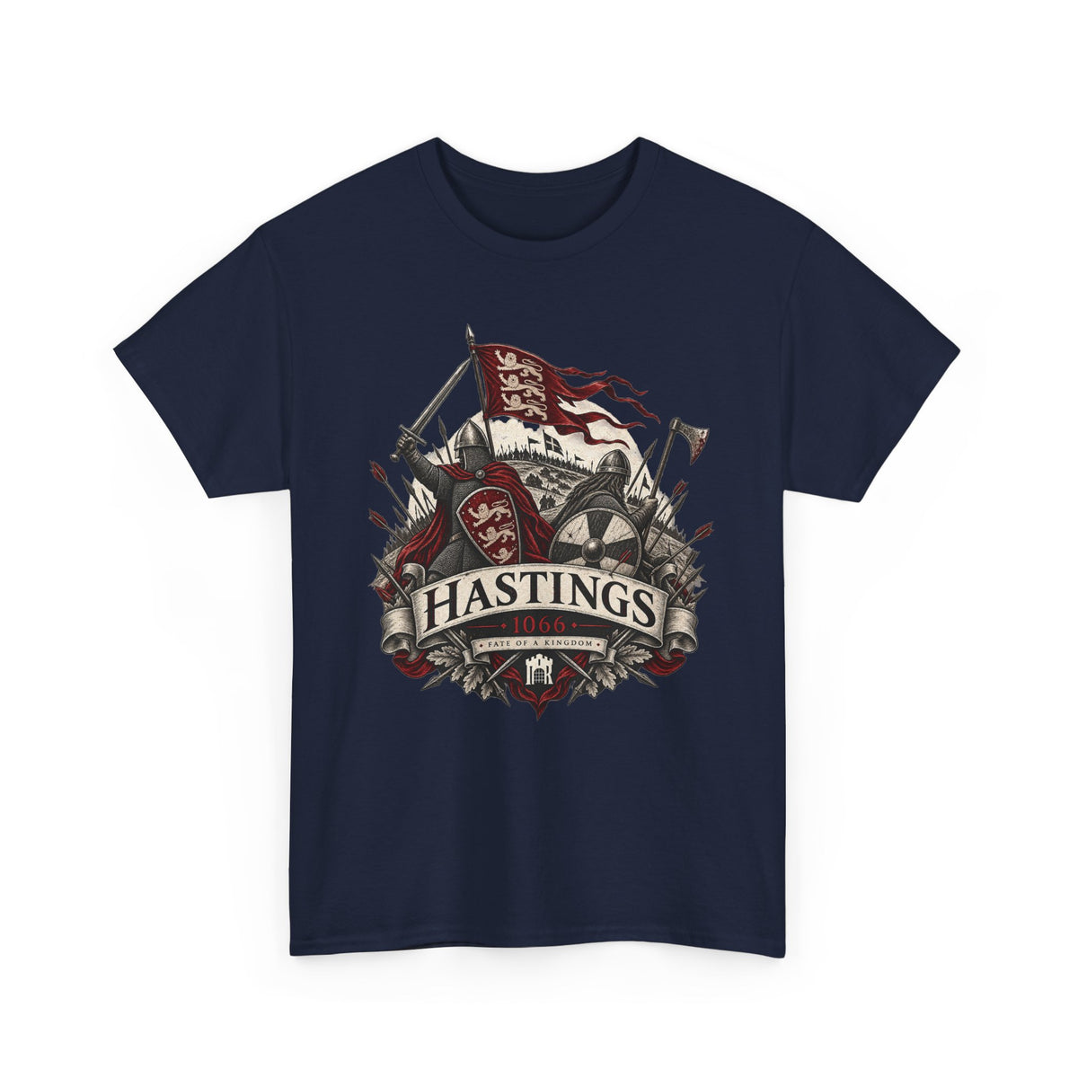 Hastings 1066 Norman Conquest T-shirt – alternate product view 4