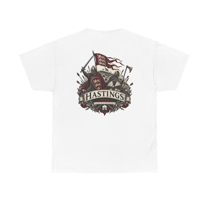Battle of Hastings 1066 medieval history T-shirt product mock-up