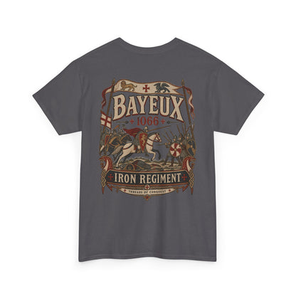 Bayeux 1066 Norman Conquest history T-shirt product mock-up