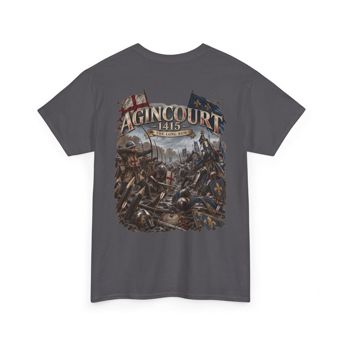 Agincourt 1415 Battle T-Shirt — Longbow & Hundred Years’ War