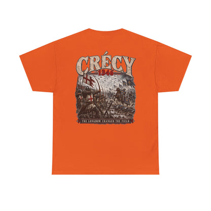Battle of Crécy 1346 Hundred Years’ War T-shirt product mock-up