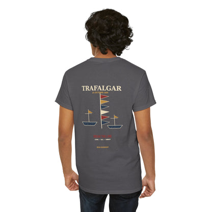T-Shirt — Trafalgar Nautical Graphic Tee (Vintage Sailing Design)