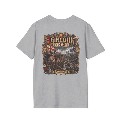 Agincourt 1415 Medieval Battle T-Shirt Iron Regiment historical T-shirt image 10