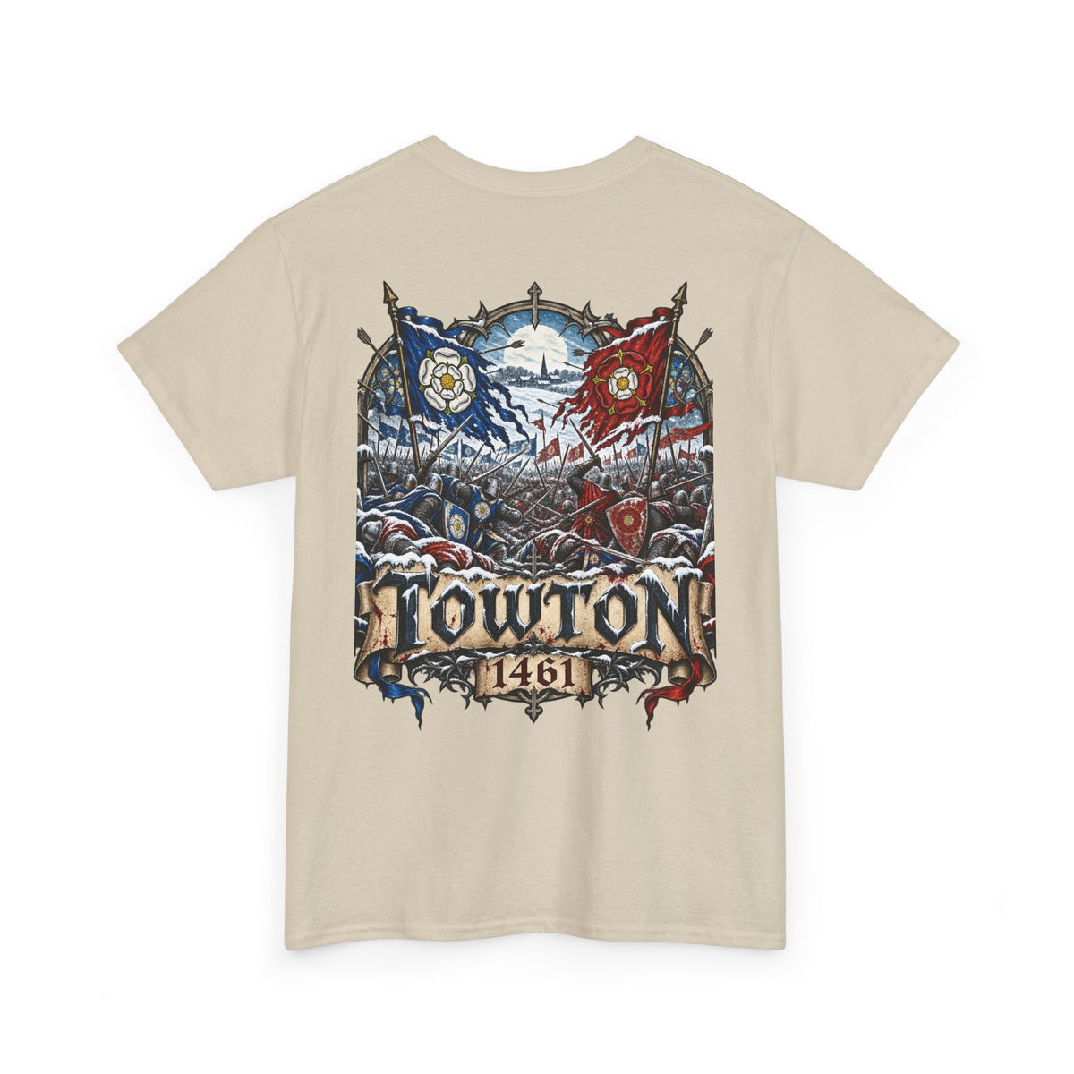 Towton 1461 Battle Tee Iron Regiment historical T-shirt image 11