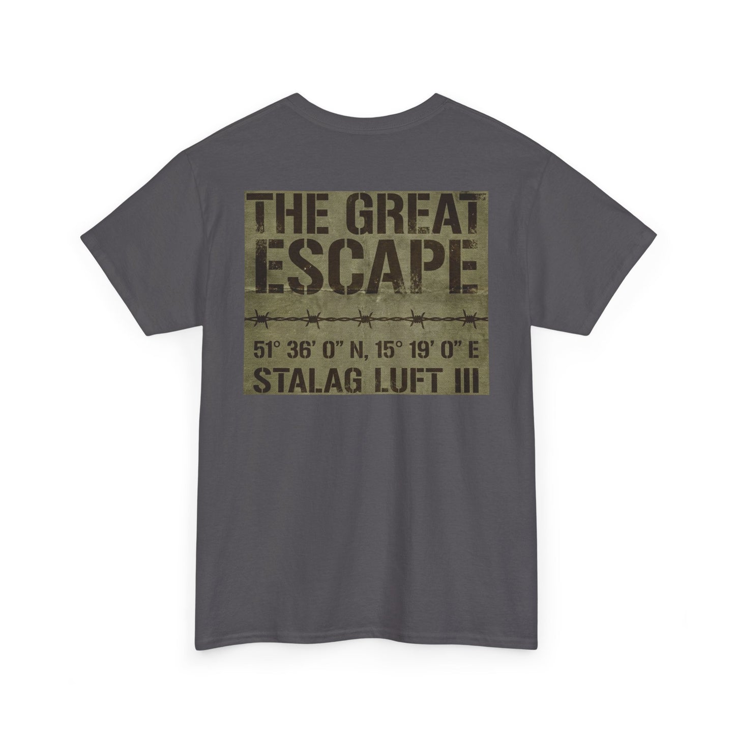 WW2 'The Great Escape' T-Shirt — WWII Prisoner of War Tribute Tee