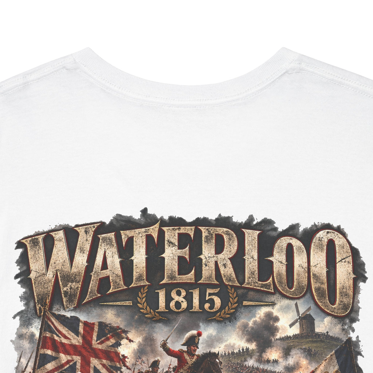 Waterloo 1815 Battle Scene T-Shirt — Napoleonic Wars