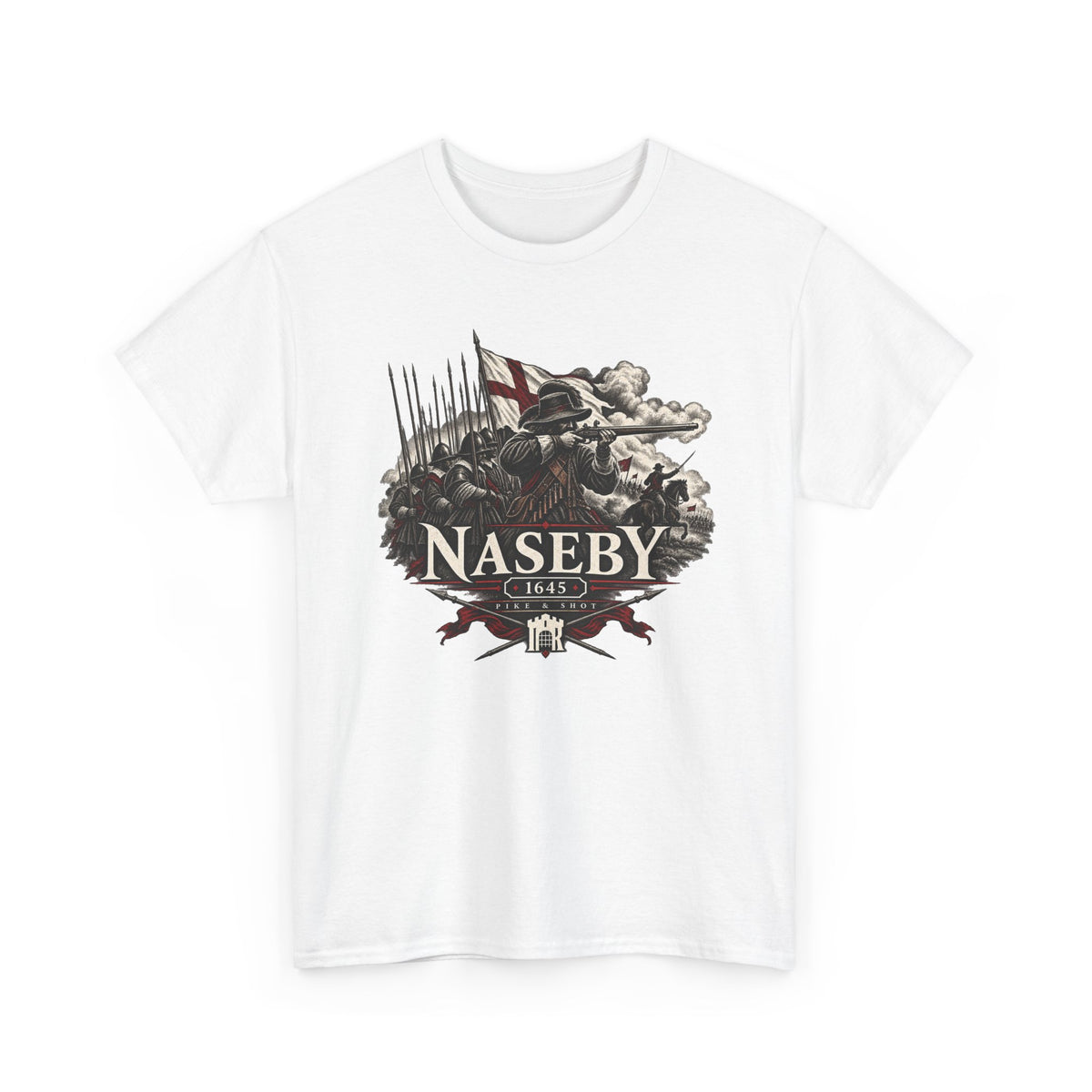 Naseby 1645 English Civil War T-shirt – alternate product view 1