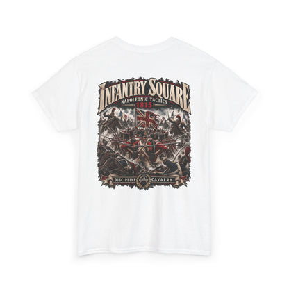 Infantry Square Napoleonic tactics T-shirt product mock-up