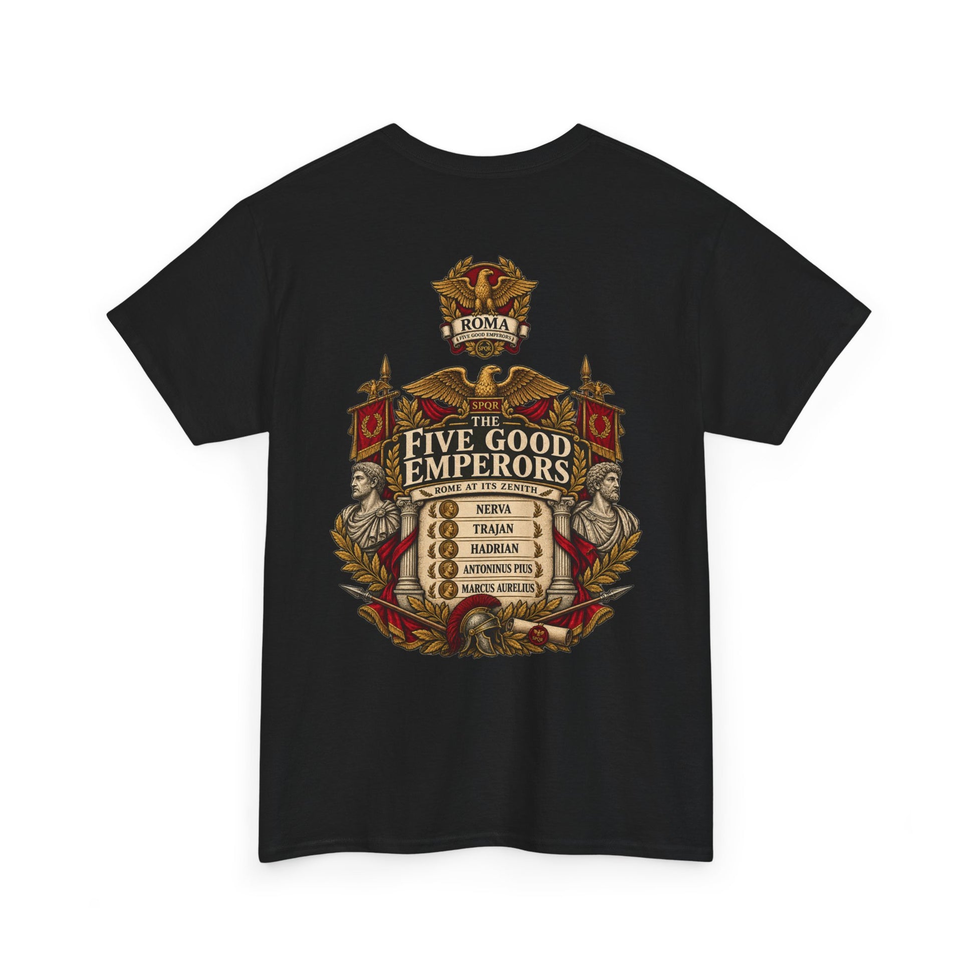 Five Good Emperors Roman history T-shirt – alternate product view 9