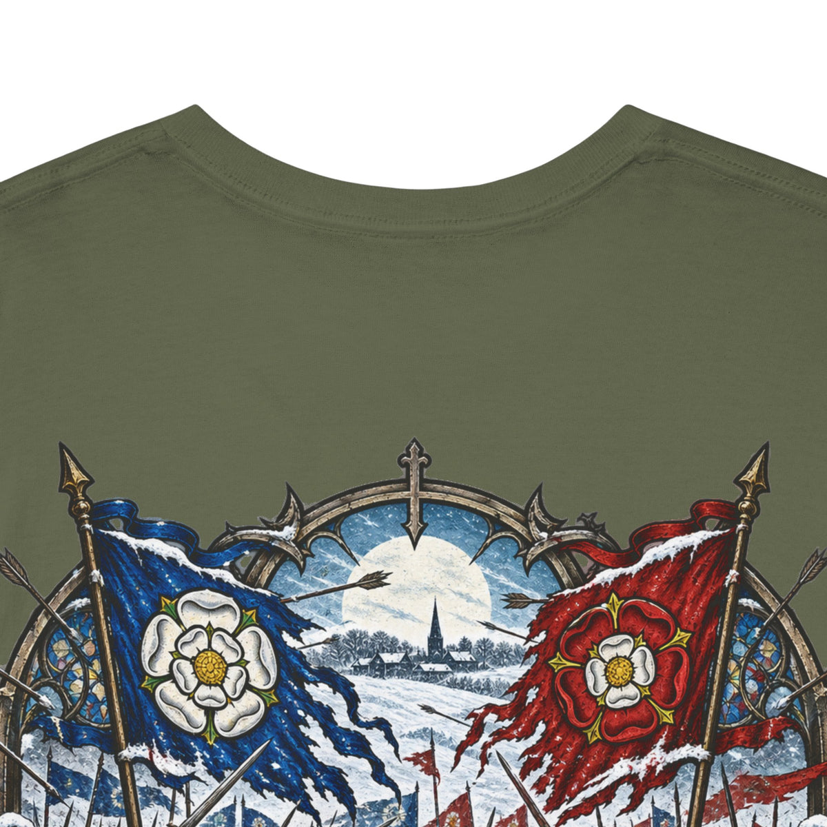 Towton 1461 Battle Tee Iron Regiment historical T-shirt image 16