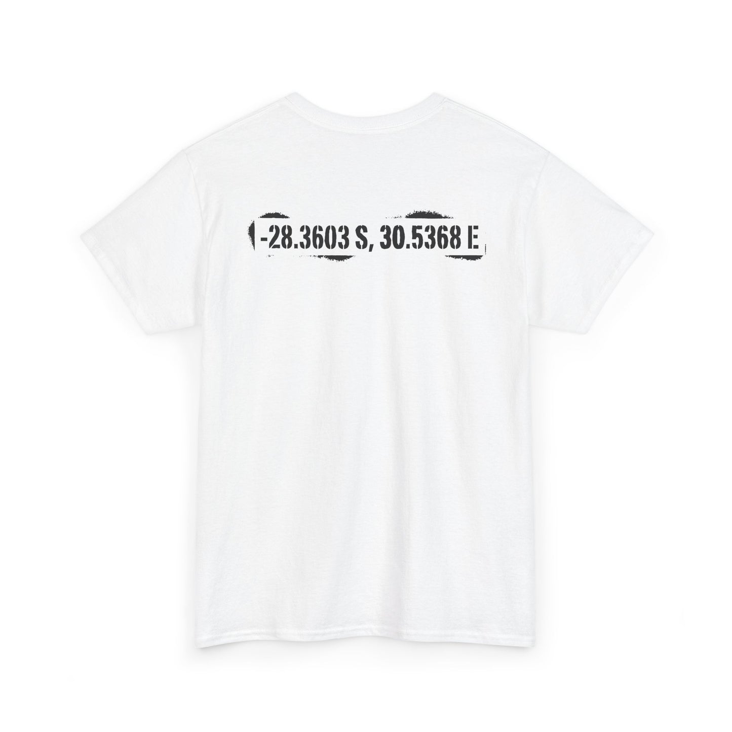 Rorke’s Drift Coordinates T-Shirt — 1879 Anglo‑Zulu War Tribute