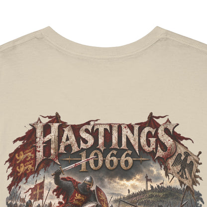 Hastings 1066 Battle Scene T-Shirt — Norman Conquest