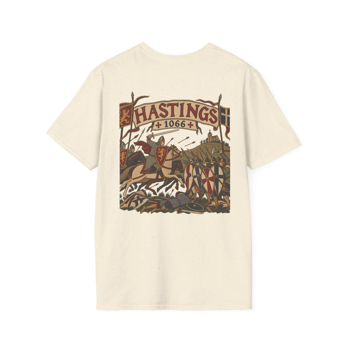 Hastings 1066 Battle T-Shirt Iron Regiment historical T-shirt image 6