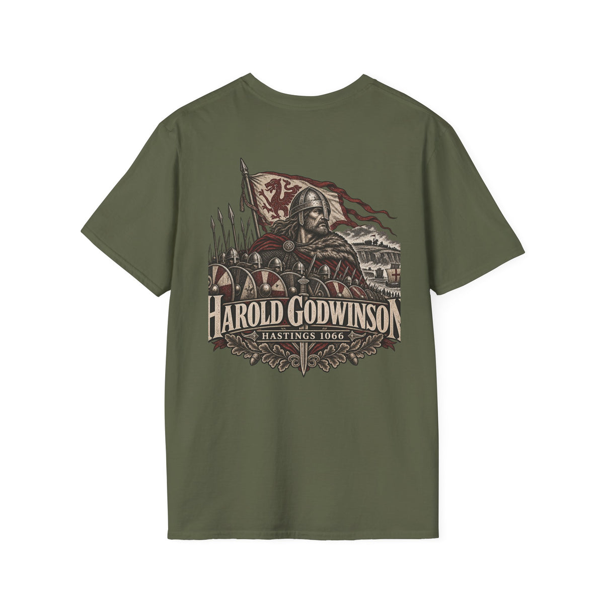 Harold Godwinson T-Shirt Iron Regiment historical T-shirt image 12