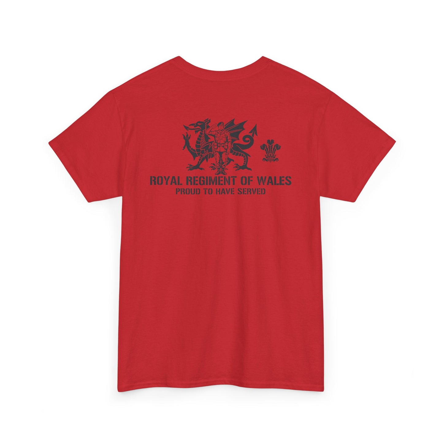 Royal Regiment of Wales T‑Shirt – Proud to Have Served Military Tee
