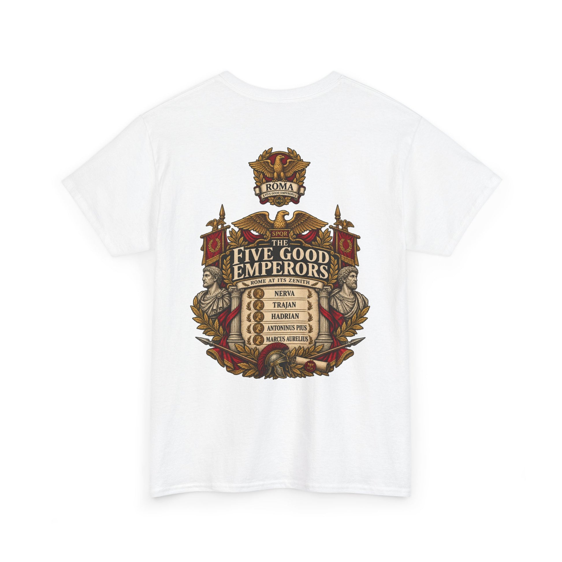 Five Good Emperors Roman history T-shirt – alternate product view 7