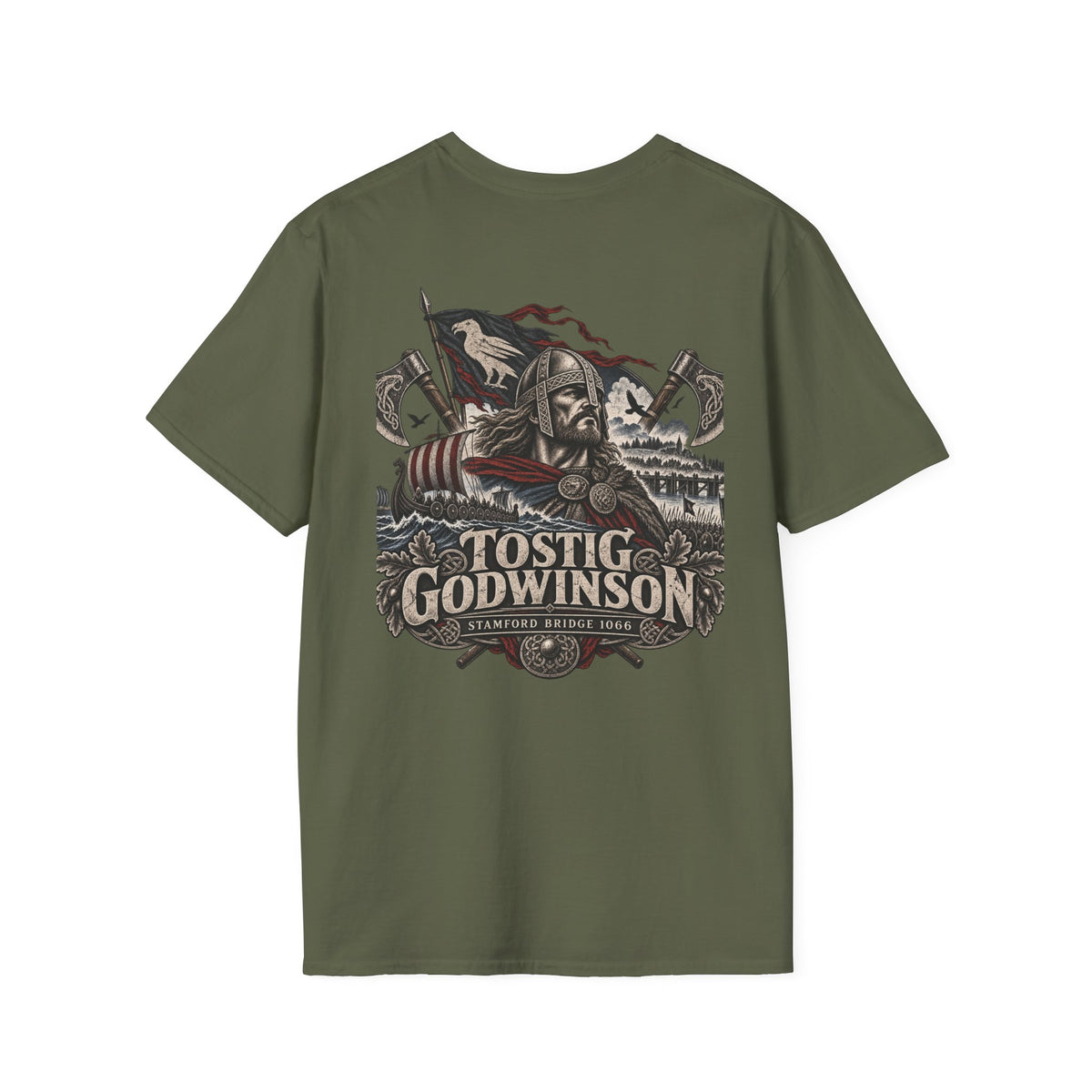 Tostig Godwinson Viking T-Shirt Iron Regiment historical T-shirt image 6
