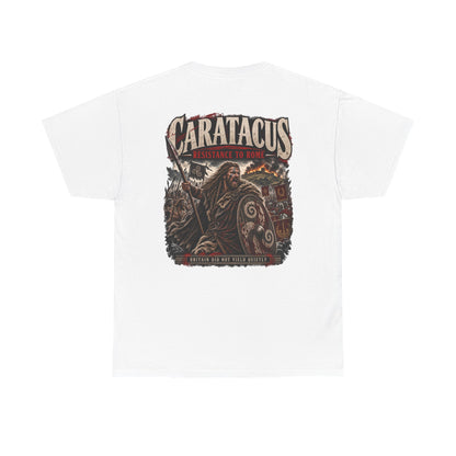 Caratacus ancient Britain history T-shirt product mock-up