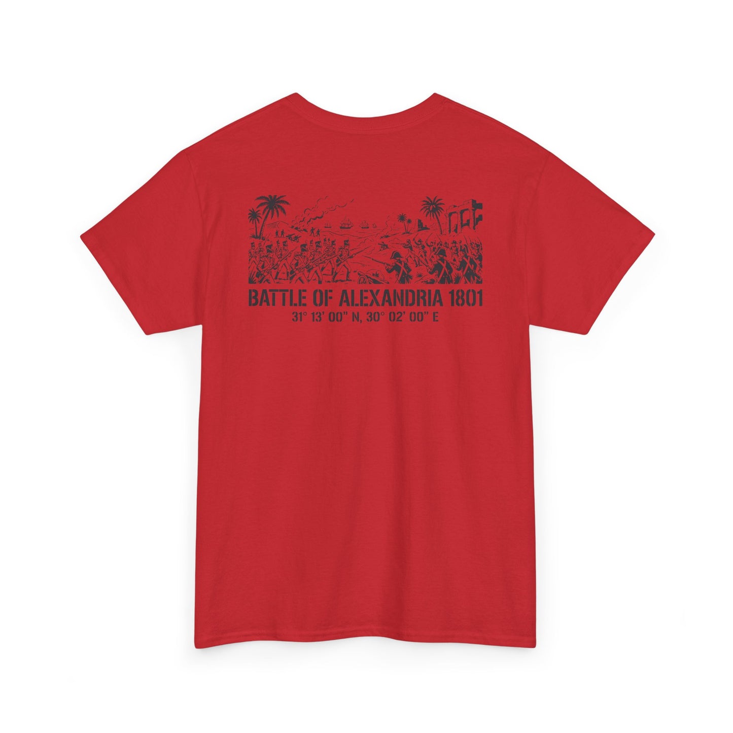 Battle of Alexandria 1801 T-Shirt — Historic Naval Battle Graphic Tee