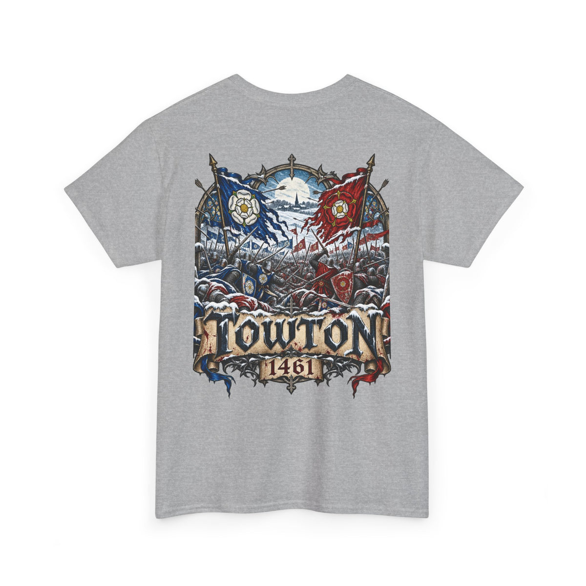 Towton 1461 Battle Tee Iron Regiment historical T-shirt image 13