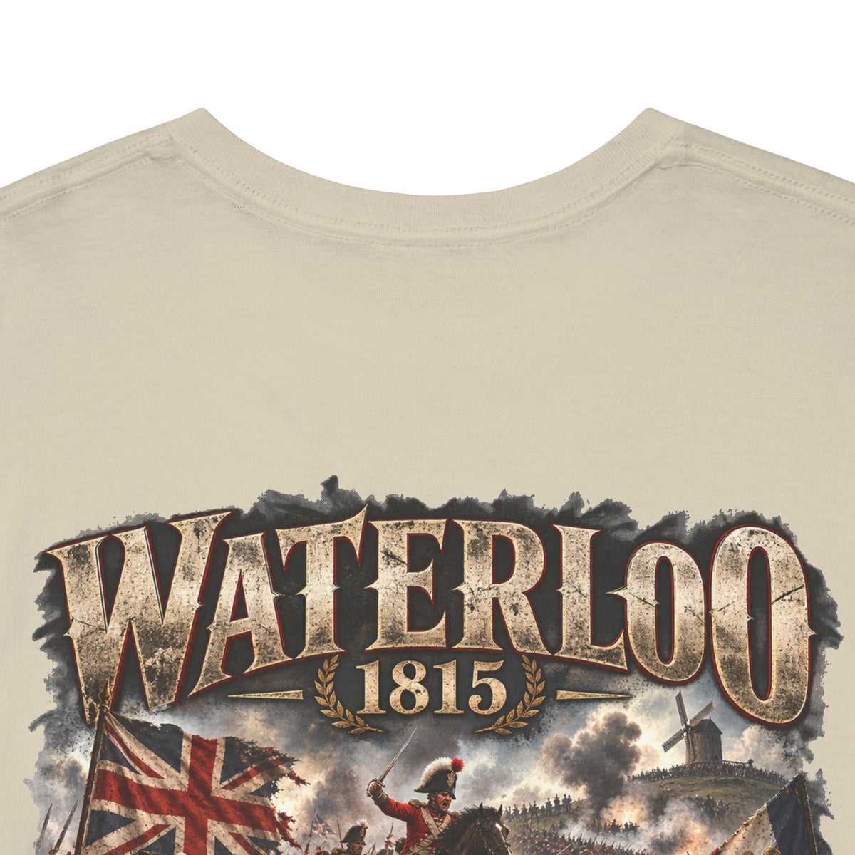Waterloo 1815 Battle Scene T-Shirt — Napoleonic Wars