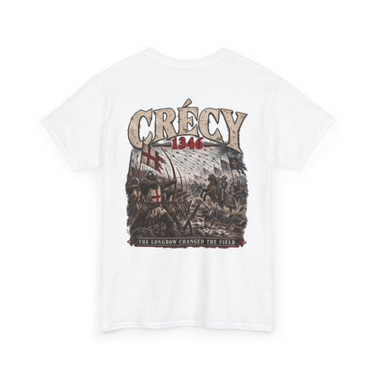 Battle of Crécy 1346 Hundred Years’ War T-shirt product mock-up