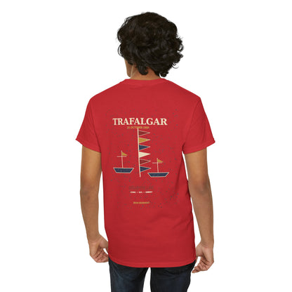 T-Shirt — Trafalgar Nautical Graphic Tee (Vintage Sailing Design)
