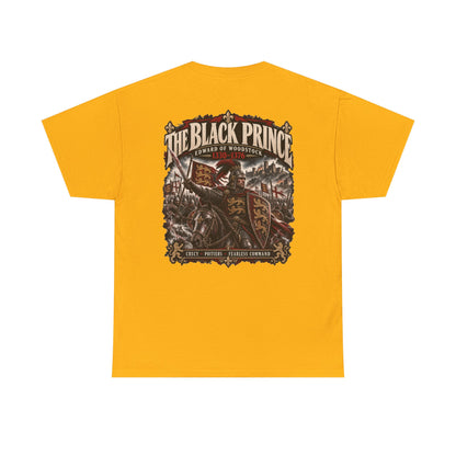 Edward the Black Prince medieval knight T-shirt product mock-up