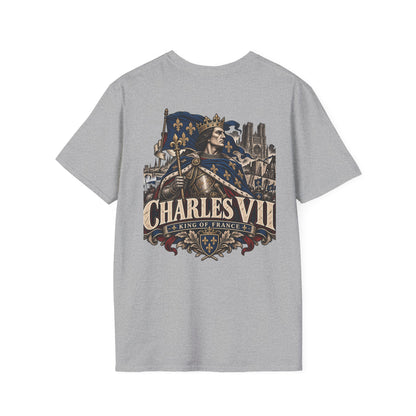 Charles VII King of France T-Shirt Iron Regiment historical T-shirt image 6