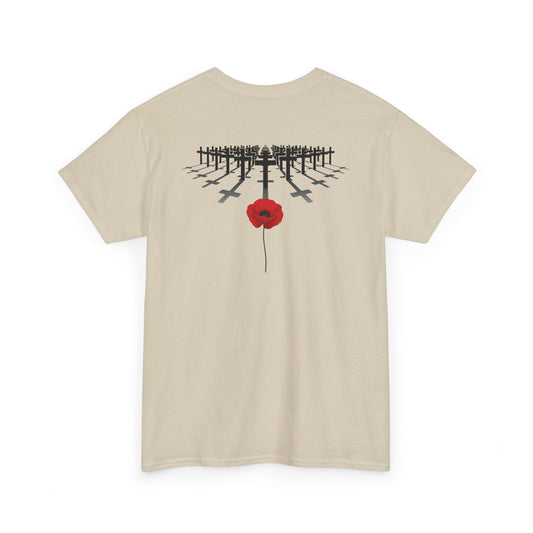 The Silent Field T-Shirt — Great War Heritage Graphic