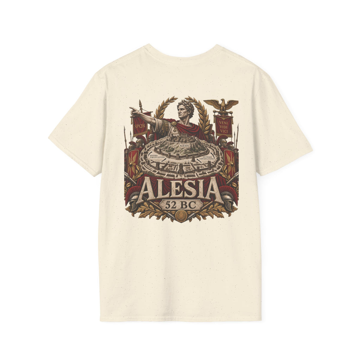 Alesia 52 BC Roman History T-Shirt Iron Regiment historical T-shirt image 6