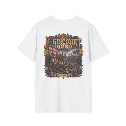 Agincourt 1415 Medieval Battle T-Shirt Iron Regiment historical T-shirt image 8