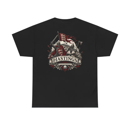 Battle of Hastings 1066 medieval history T-shirt product mock-up